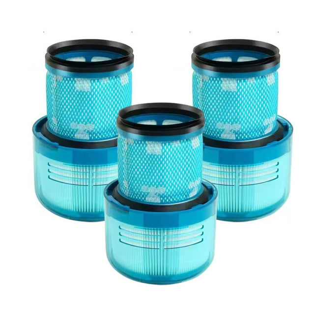 3-Pack Blue HEPA Post-Filter for Dyson V11/V15 Compatible with Dyson V15 (Hepa Plus) V1237-ZY-506-0118