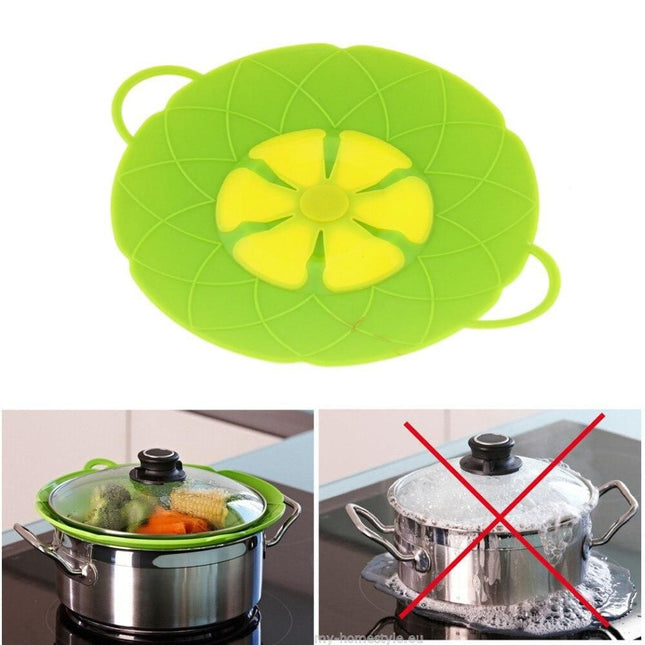 Silicone Overcooking Protection Multi Lid Green V1237-ZY-506-0122