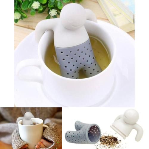 Silicone Tea Strainer Gubbe MultiColor V1237-ZY-506-0174
