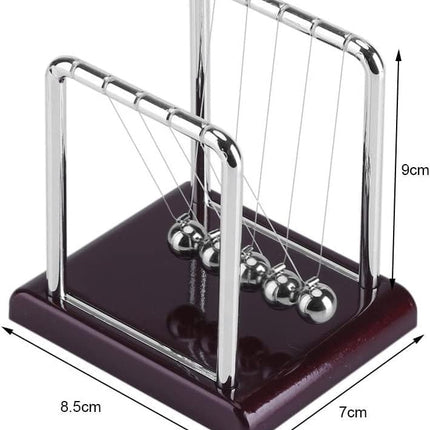 Newton's Cradle Desk Ornament, Black
