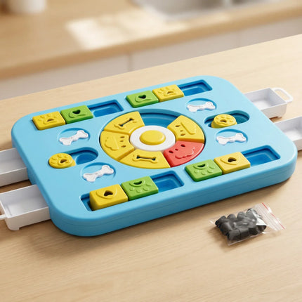 Interactive Dog Puzzle Toy – Slow Feeder & Treat Dispenser