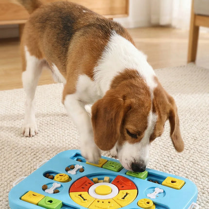 Interactive Dog Puzzle Toy – Slow Feeder & Treat Dispenser