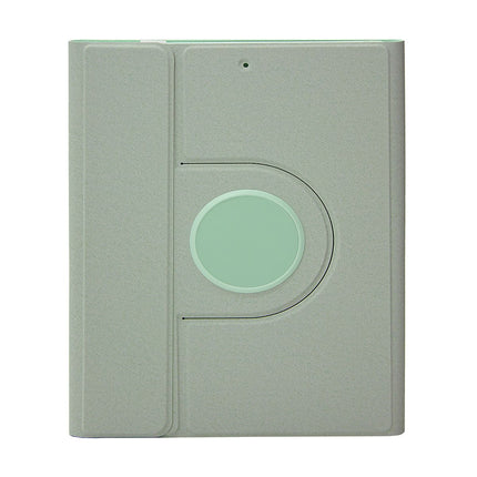 SENYOSON Green iPad Case for 11th/10th Generation 11/10.9 Inch 2025/2022, Detachable Magnetic Rotating Stand Cover with Honeycomb Back Panel Cooling, Snug Fit Protective Case
