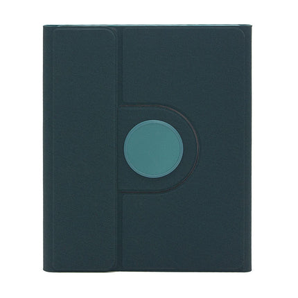 SENYOSON Dark Green iPad Pro 11 Inch Case for iPad Pro 11" M4 5th Generation 2024, Detachable Magnetic Rotating Stand Cover with Honeycomb Back Panel Cooling, Snug Fit Protective Case