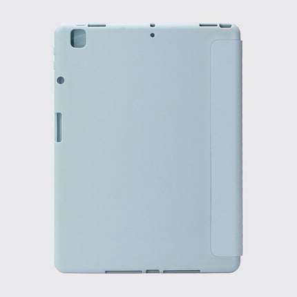 SENYOSON Blue iPad Case for 9.7 Inch iPad 5th/6th Generation & iPad Air 2, Lightweight Slim Soft TPU Trifold Stand Smart Cover with Pencil Holder, Auto Wake/Sleep
