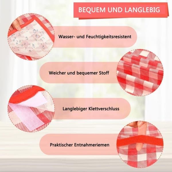 Waterproof Picnic Mat with Carry Handle 100x150cm Pink Gingham for Camping Beach Park Outdoor Activities – product detail