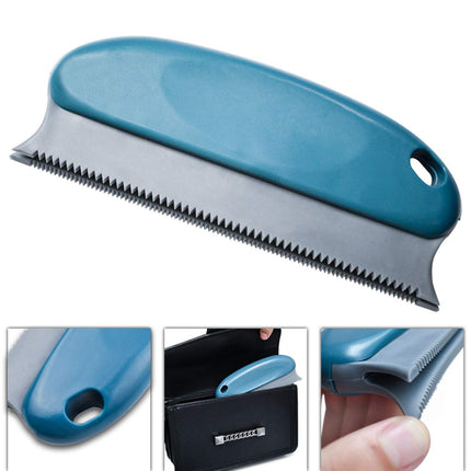 Petluno Pet Hair Remover Brush ABS Double Serrated Structure Detailer for Car Interiors Furniture Carpet Couch Sofa Bed Clothes Blinds Cat & Dog lint