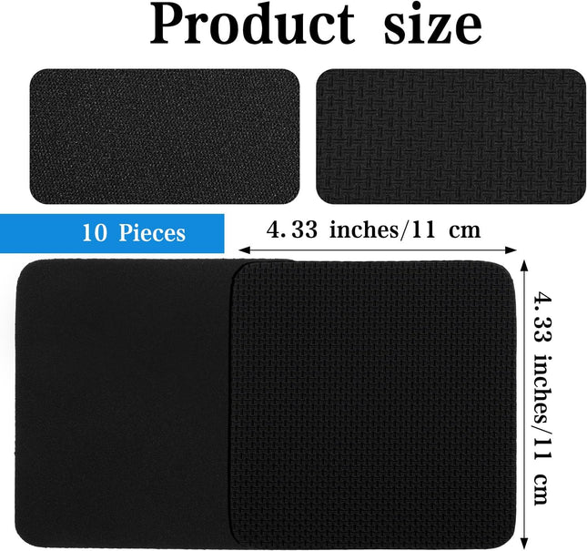8 PCS Gym Grip Pads Rubber Weight Big Back Lifting Grips Workout Hand Pads Anti-Slip Weight