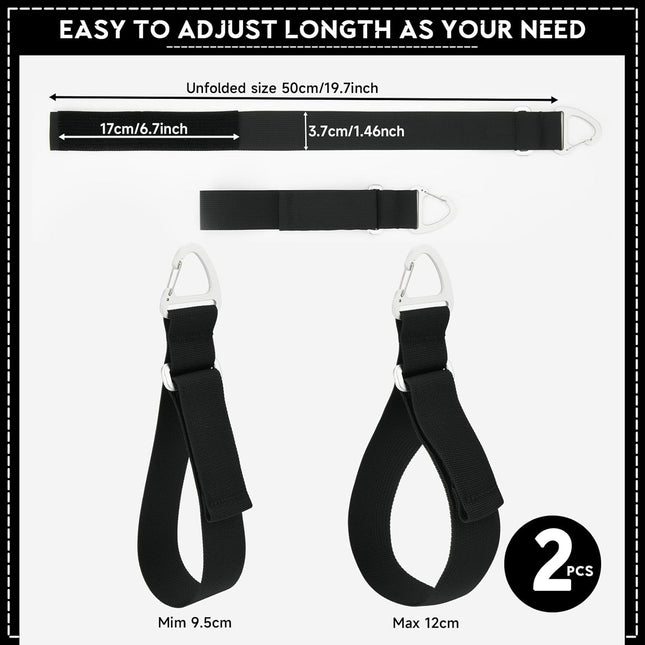 2 Packs Easy Released Adjustable Extension Cord Organizer Holder Hose Rope Storage Straps Wrap for – product detail