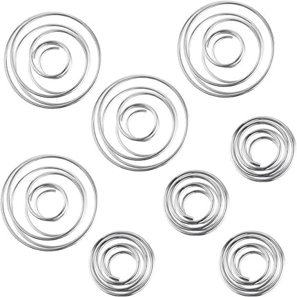 8 Pcs 304 Stainless Steel Shaker Balls 2 Sizes Milkshake Protein Balls Mixing Ball for Shaker Cup Bottle Mixer