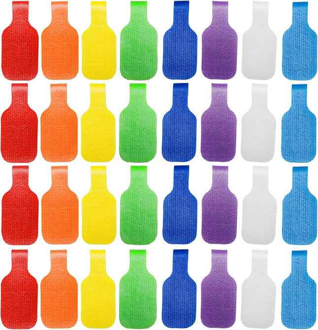 32 Pcs Cable Labels Write On Cord Labels Tags for Electronics Wire Markers Electrical Reusable Large (8