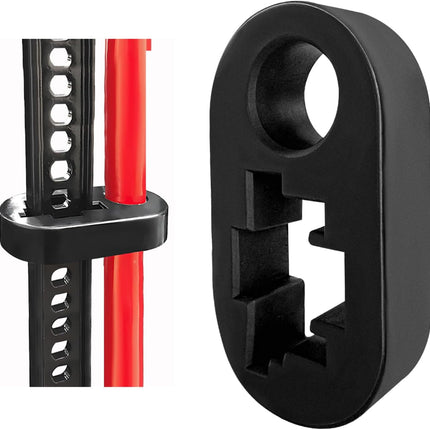 Handle Keeper, Rust-Resistant Rubber Lift Jack Handle Keeper Isolator, Sun-Resistant Jack Mount Bracket Handle Bar Protector for Off Road Lift Jacks, Car Accessories