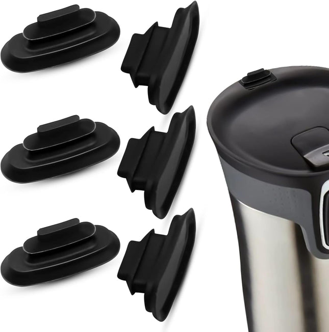 6Pcs Rubber Lid Stopper Compatible with Contigo West Loop Autoseal Travel Coffee Cup Replacement Stopper