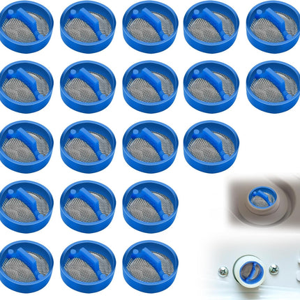 20Pcs Washing Machine Water Filter, Washing Machine Water Inlet Valve Washing Machine Filter Hose Washer with Screen Filter, Washing Machine Hose Filter Inline Water Filter Washing Machine Inlet Valve