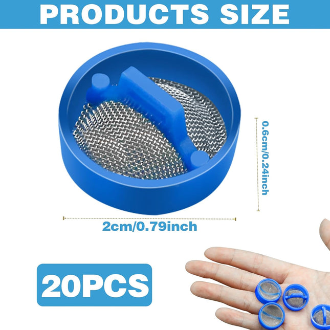 20Pcs Washing Machine Water Filter Washing Machine Water Inlet Valve Washing Machine Filter Hose – product detail