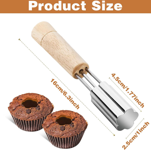 Cupcake Corer Stainless Steel Cupcake Corer Tool Used for Filler Tool Cake – product detail