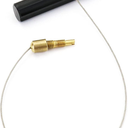 Valve Stem Puller, Tire Valve Stem Fishing Tool Puller Valve Levers Maintenance Tire Tool for Installing Inner Tubes & Rim Locks on Motorcycles Dirt Bikes