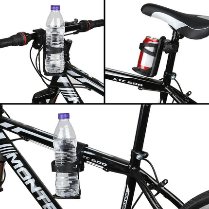 Universal Bike Water Bottle Holder for Large Bottles, Bike Water Bottle Cages Cup Holder Fits Most Bicycles