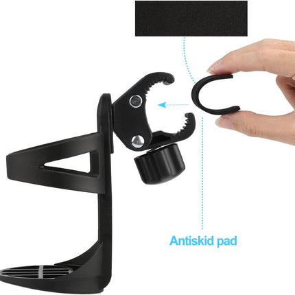 Universal Bike Water Bottle Holder for Large Bottles, Bike Water Bottle Cages Cup Holder Fits Most Bicycles