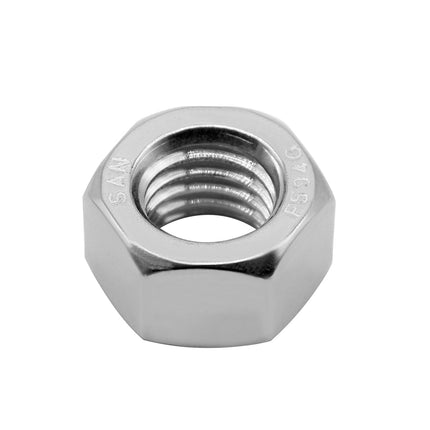 50PCS 5/16"-18 Nuts 18-8 304 (A2-70) Stainless Hardware Nuts Commercial Grade for Boats Dock Car