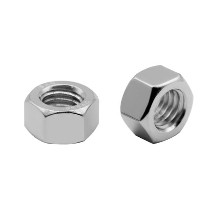 50PCS M6-1.0 Nuts 18-8 (304) Stainless Hardware Nuts Commercial Grade for Boats Dock Car