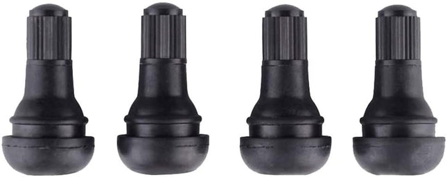 TR418 Snap-in Tire Valve Stem for Tubeless 0.453 11.5mm Rim Holes Standard Vehicle Tyres (Pack of 4)