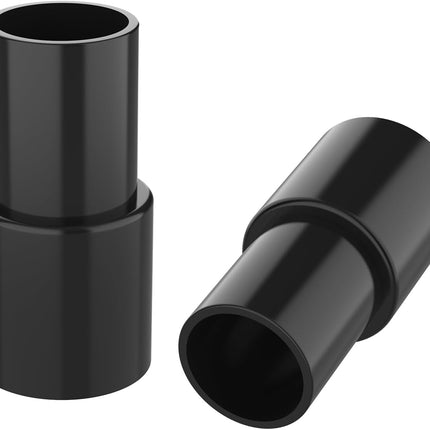 2Pcs Universal Vacuum Hose Adapter, 1-3/8" to 1-1/4" Plastic Vacuum Hose Connector Reducer, 35mm to 32mm Reducer Attachments for Vacuum Cleaner and Dust Collection Accessories
