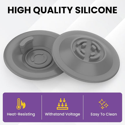 Espresso Backflush Cleaning Disc, 54mm Silicone Backflush Disc for Most Espresso Machines, Compatible with BES870XL BES878BSS BES880 BES840XL BES810BSS, 4 Pack