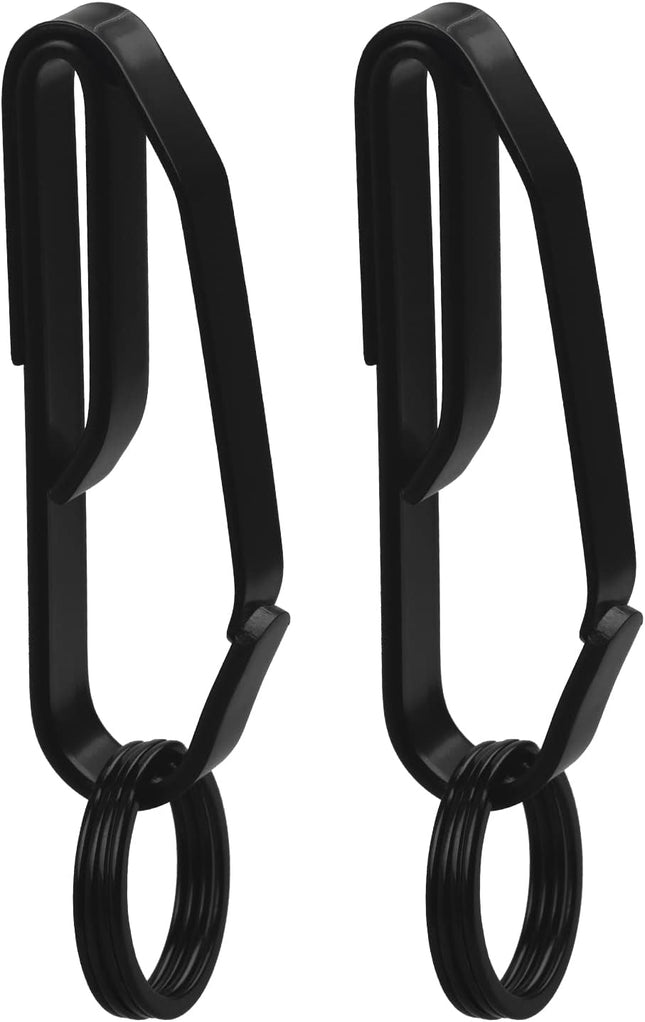 Key Holder for Duty Belt Stainless Steel Key Clips with Tactical Keyrings for Police Law Enforcement – product detail