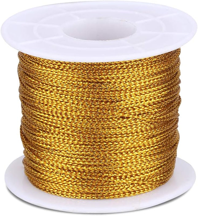110Yards Gold Metallic String