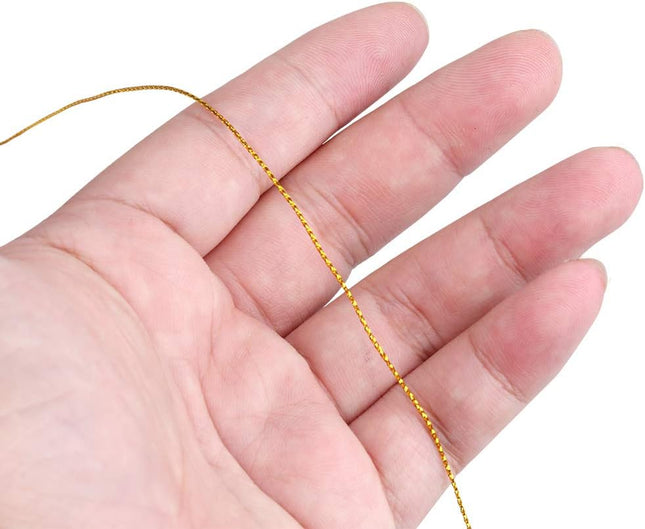 110Yards Gold Metallic String – product detail