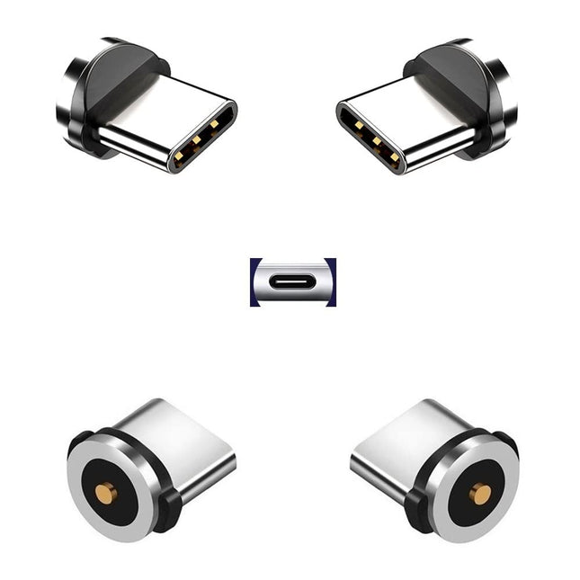 Magnetic Charging Tip Series Type-c Tips 4 Pack Magnetic Type-C Tips Just 4 USB-C Tips Without Cable &