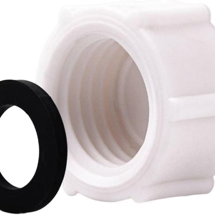 Drain Valve Cap Compatible with Intex Pools 11456 & 11385 Sand Filter Drain Cap with O-Ring for Above Ground Pool, Drain Plug Cap for Sand Filter Pumps and Combo Replacement Parts,SF90110-1,SF60110-2