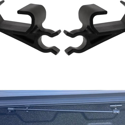 2 pcs 351B0024 Truck Bed Cover Clips, Tonneau Cover Prop Rod Clips, Compatible with RealTruck BAK BAKFlip MX4, Undercover Ultra Flex Hard Folding Truck Bed Tonneau Cover