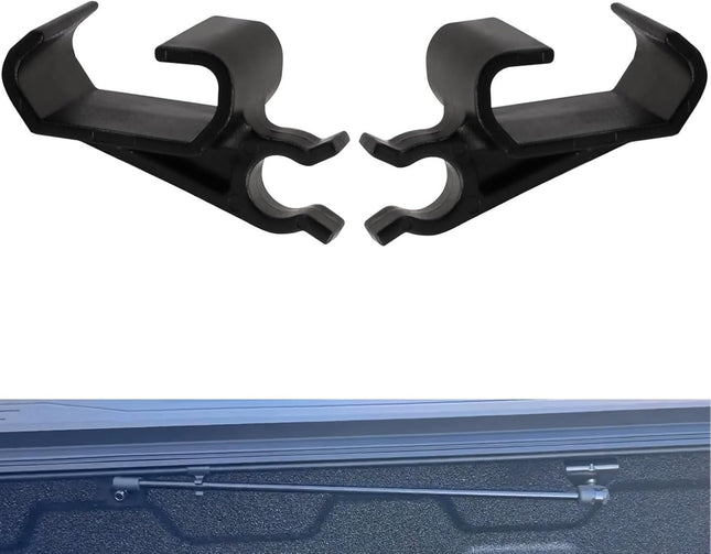 2 pcs 351B0024 Truck Bed Cover Clips Tonneau Cover Prop Rod Clips Compatible with RealTruck