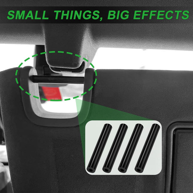 Sun Visor Repair Kit for Jeep Wrangler JK JKU 2007-2017 Repair Tubes for Left & Right Side Sunvisor – product detail