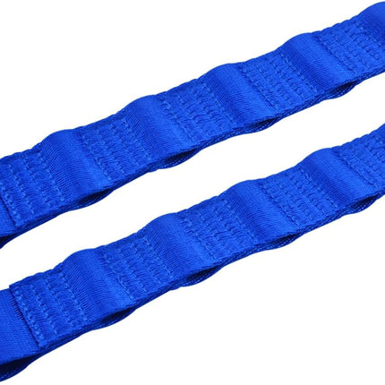 Door Strap for Jeep Wrangler,Adjustable Door Straps for Jeep Wrangler CJ YJ TJ JK JKU JL JLU, Heavy Duty Door Limit Strap,Blue(Pack of 2)
