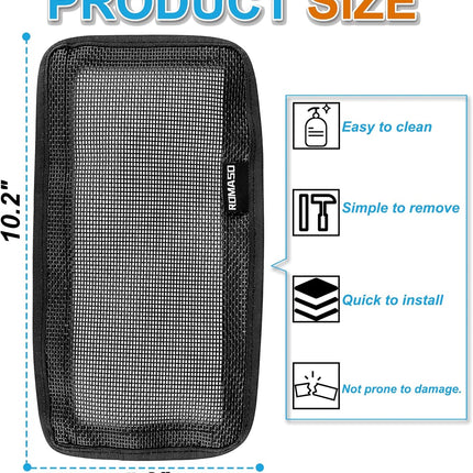 Rear Air Vent Cover for Tesla Model 3/Model Y Juniper,Backseat Air Condition Cover for Tesla PVC Mesh Hook&Loop Easy to Use