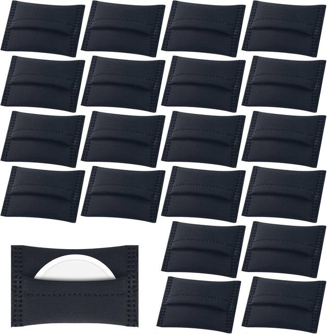 20 Pcs Airtag Luggage Tag Hidden Holder Compatible with Air Tag Tracker Device Fabric GPS