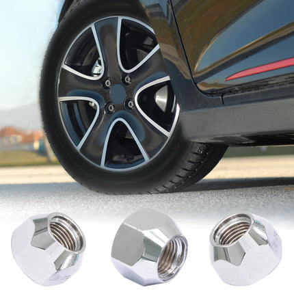 5Pcs 1/2-20 Inch Trailer Lug Nuts 509 Tire Lugs Wheel Nuts Wheel Trailer Lugs 1/2 20 Open End Lug Nuts for Trailers Tire Wheel