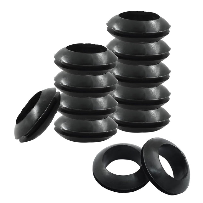 12 Pcs 20mm Rubber Grommets 3/4 Inch ID Rubber Hole Grommets Rubber Wire Grommets Eyelet