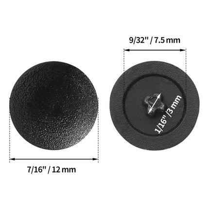 Screw Cap Cover Plastic Hole Cover Self-Tapping Screw Cover Waterproof Caps for Phillips Screws Head, Pack of 500