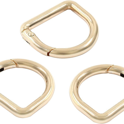 D Rings Spring Key Hooks