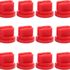 12Pcs Flat Fan Spray Tip 110 Degree Plastic Spray Nozzle Tip Fan Shaped Atomizing Nozzle Agriculture