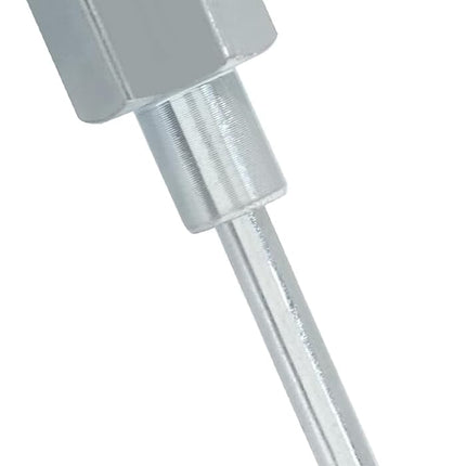Grease Needle Nozzle, Nose Grease Dispenser Grease Gun Fittings and Gun Tips, Narrow Needle Greaser Adapter with 1/8 Inch NPT Threads for Hydraulic Systems/Mechanics (1 Pack)