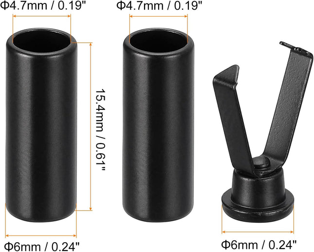 Shoelace Tips Alloy Shoe Lace Ends Tips Cylindrical Tip Replacement for Shoestring – product detail