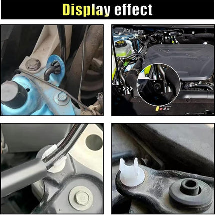 30PCS Hood Prop Rod Holder Clips, Compatible with 91503-SS0-003, Fit Most Cars