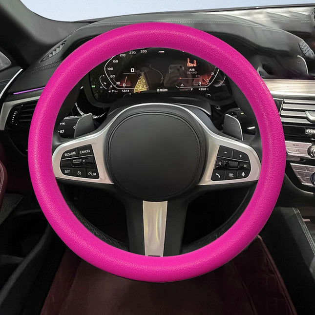 Car Steering Wheel Cover Soft Odorless Silicone Steering Wheel Protector Anti-Slip Auto Steering Wheel