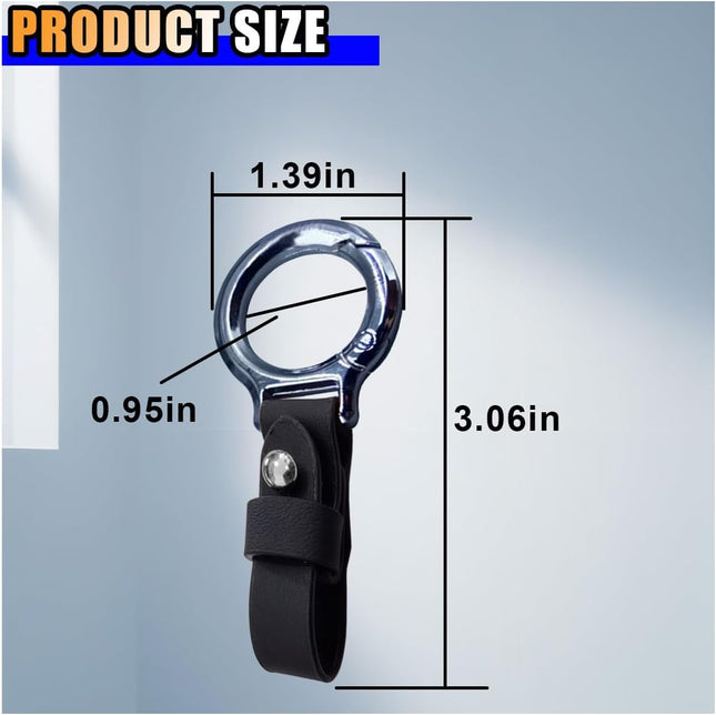 Carabiner Key Ring Clip Car Fob Key Keychain Holder Car Keychain Clip for Men Women Key Ring Belt Holder – product detail