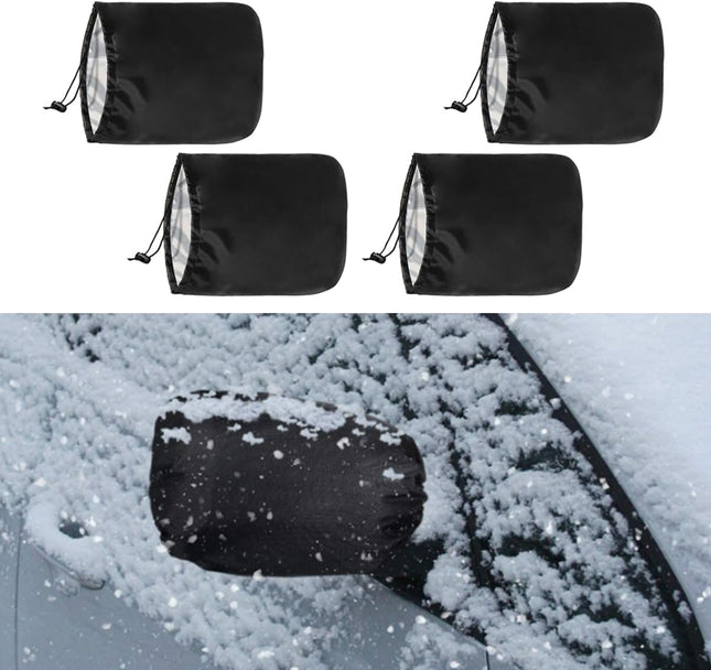 4PCS Car Side Mirror V1258-DP02-A-2359 in Silver, Clear